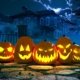 spooky jackolanterns