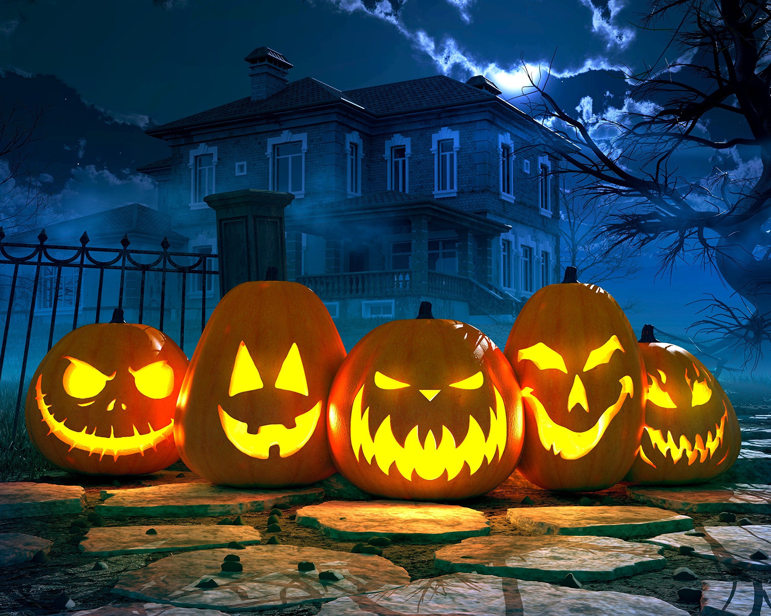Version 1.0.0 spooky jackolanterns